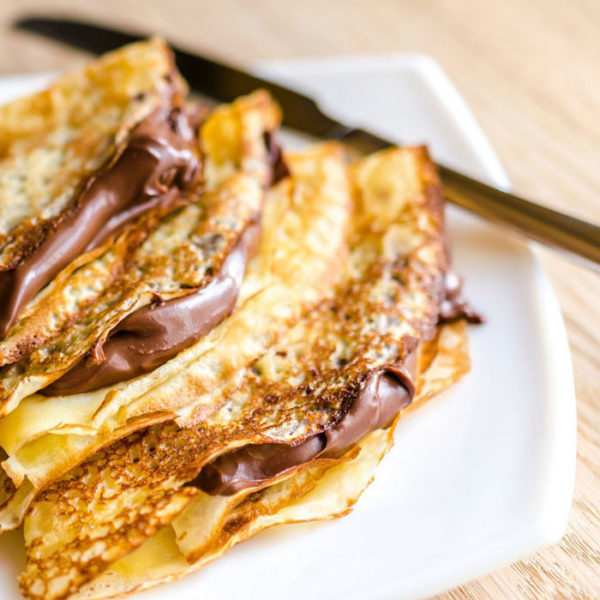 Banana Chocolate Crepes with Noosh Chocolate Almond Butter Banana Chocolate Crepes with Noosh Chocolate Almond Butter