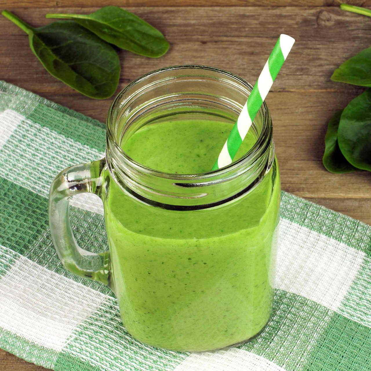 green smoothie with Noosh Original Almond Butter green smoothie with Noosh Original Almond Butter