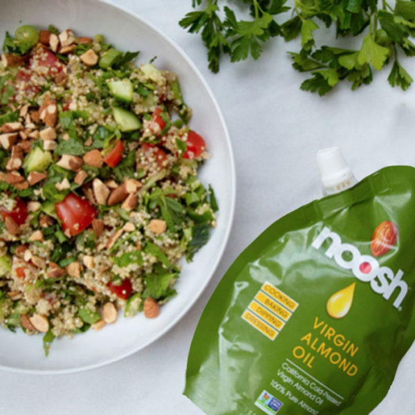 Quinoa with Noosh Almond Oil Quinoa with Noosh Almond Oil