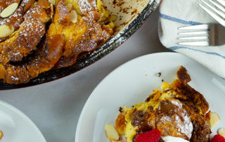 noosh almond butter baked chocolate french toast recipe